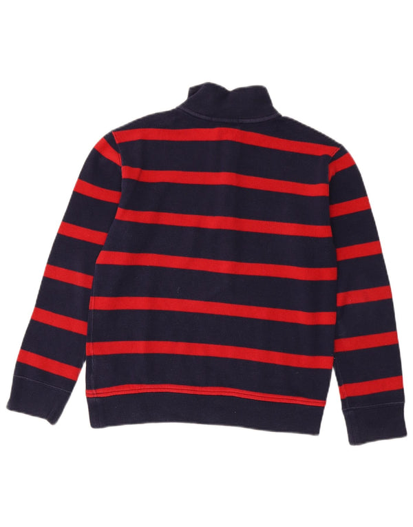 Polo Ralph Lauren Jungen-Pullover mit Reißverschluss am Hals, 10–11 Jahre, mittleres Marineblau