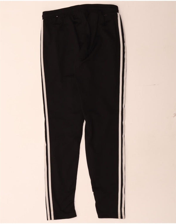 Adidas Damen Climalite Trainingshose UK 8/10 Small Schwarz Polyester
