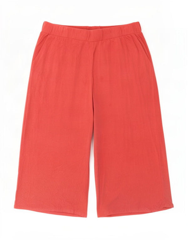 Marks & Spencer Damen Capri-Trainingshose UK 18 XL Rot Modal