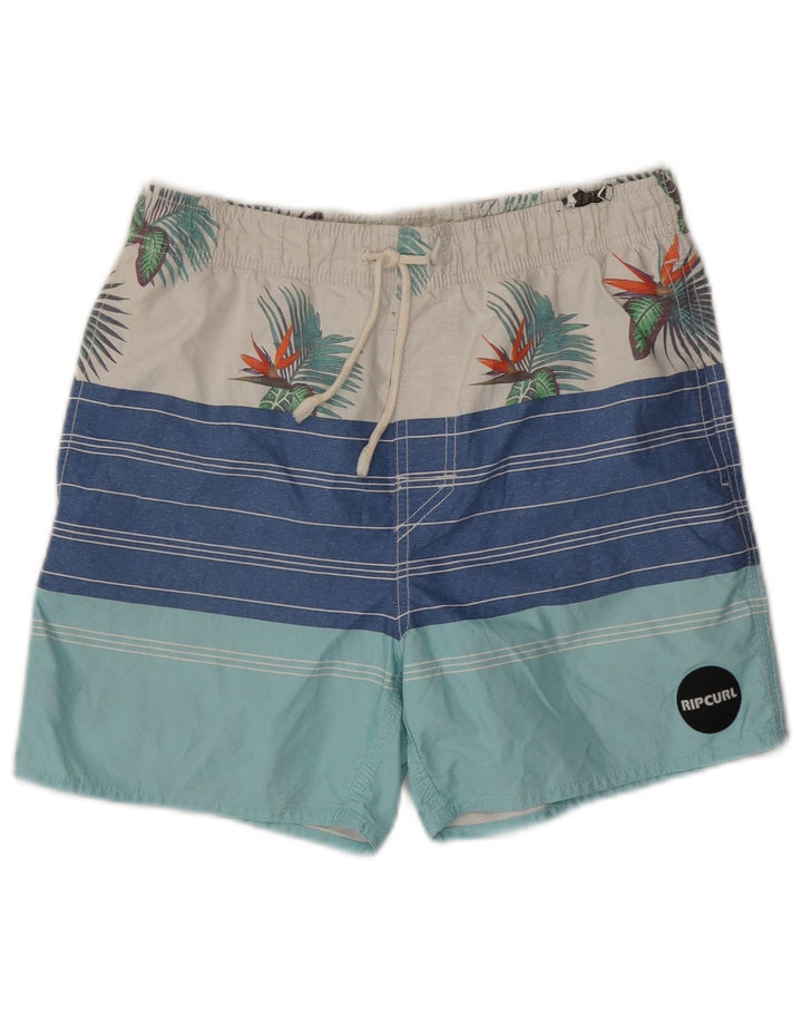 Rip Curl Herren-Badeshorts mit Grafik, klein, mehrfarbig, gestreift