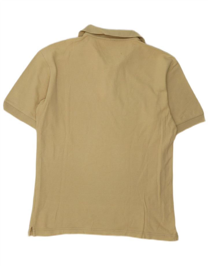 Fila Herren-Poloshirt mit normaler Passform, IT 46, kleine gelbe Baumwolle