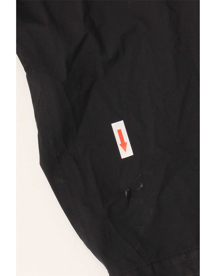 Berghaus Herren-Regenjacke mit Kapuze, UK 36, Größe S, Schwarz, Colourblock-Polyamid
