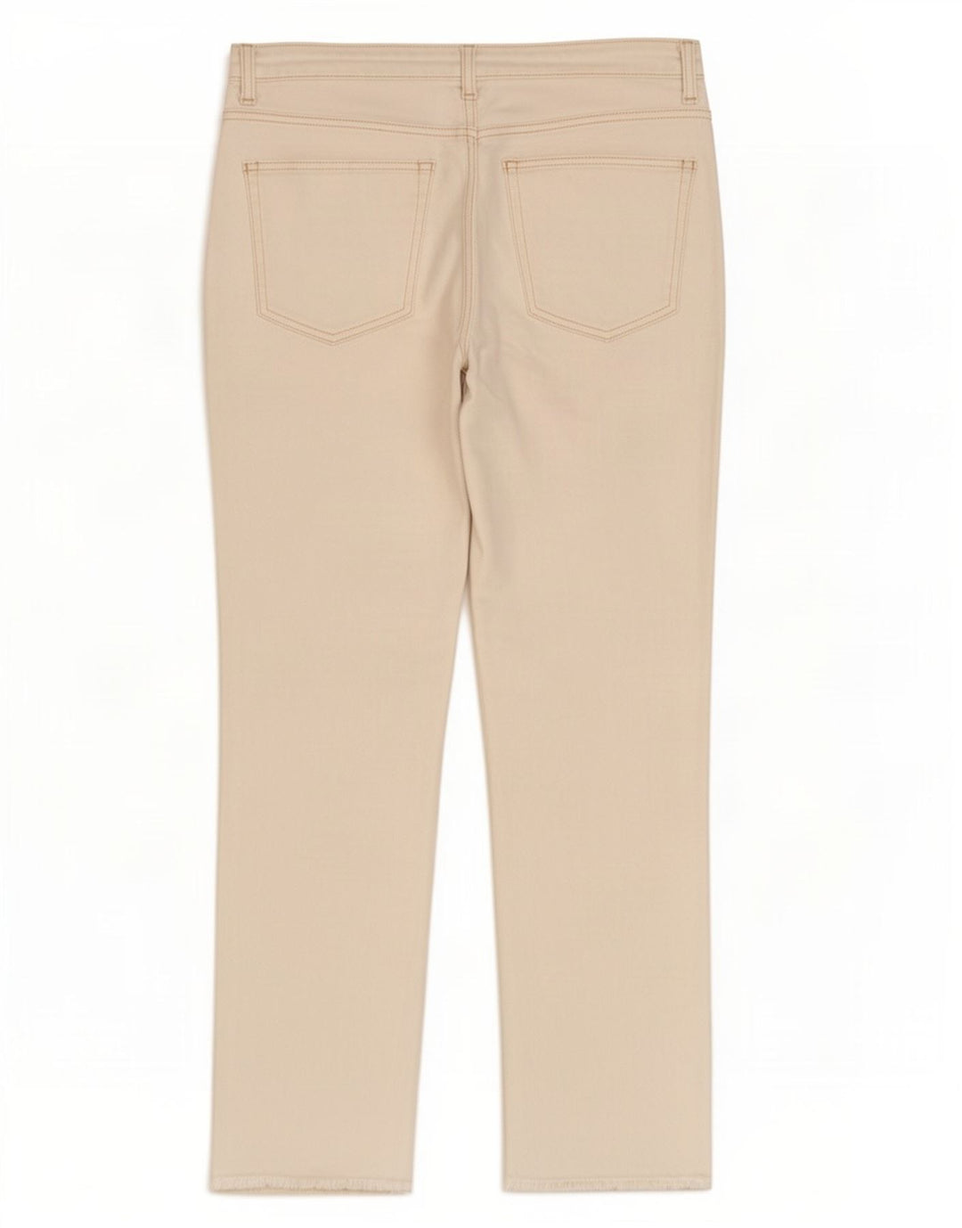 Topshop Damen Straight Jeans W30 L26 Weiße Baumwolle