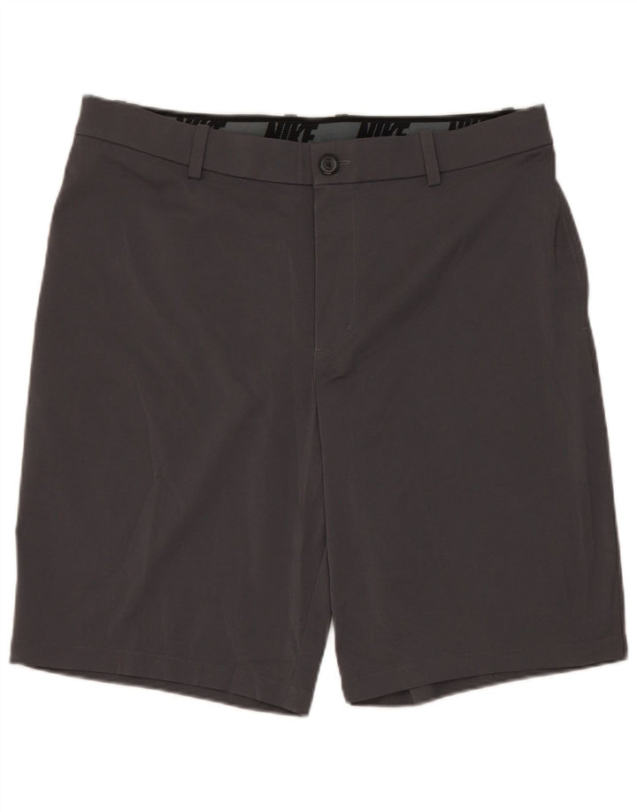 Nike Herren-Chinoshorts W36, großes graues Polyester