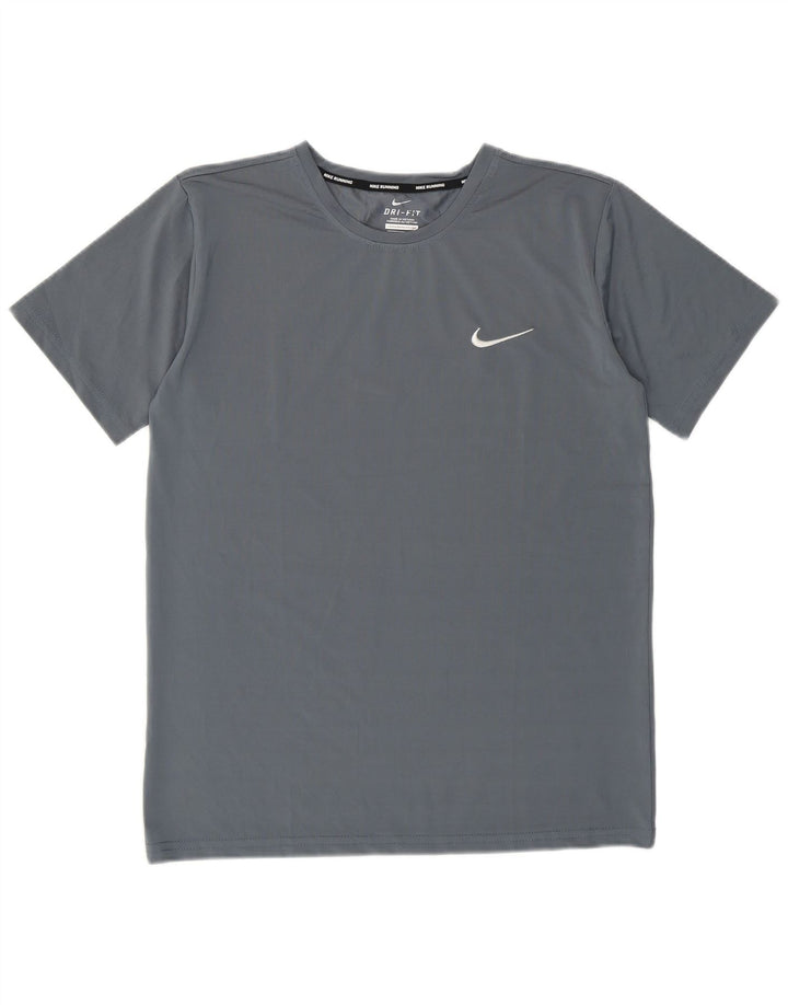 Nike Herren T-Shirt Top Mittelgrau