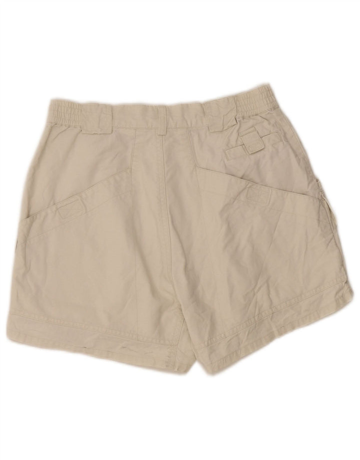 Columbia Damen Cargoshorts US 6 Medium W28 Beige Baumwolle