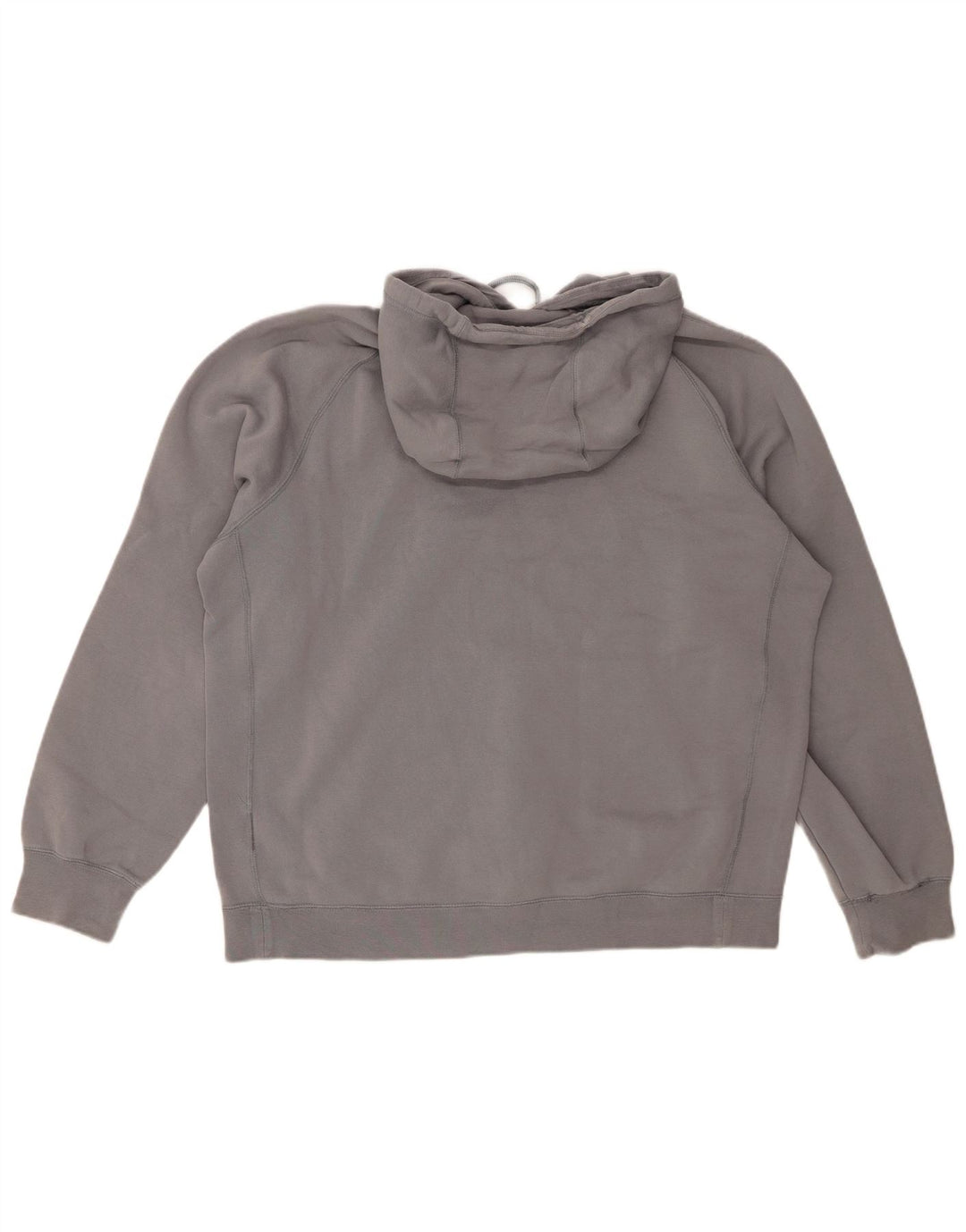 NIKE Herren-Kapuzenpullover mit Grafik, groß, graue Baumwolle