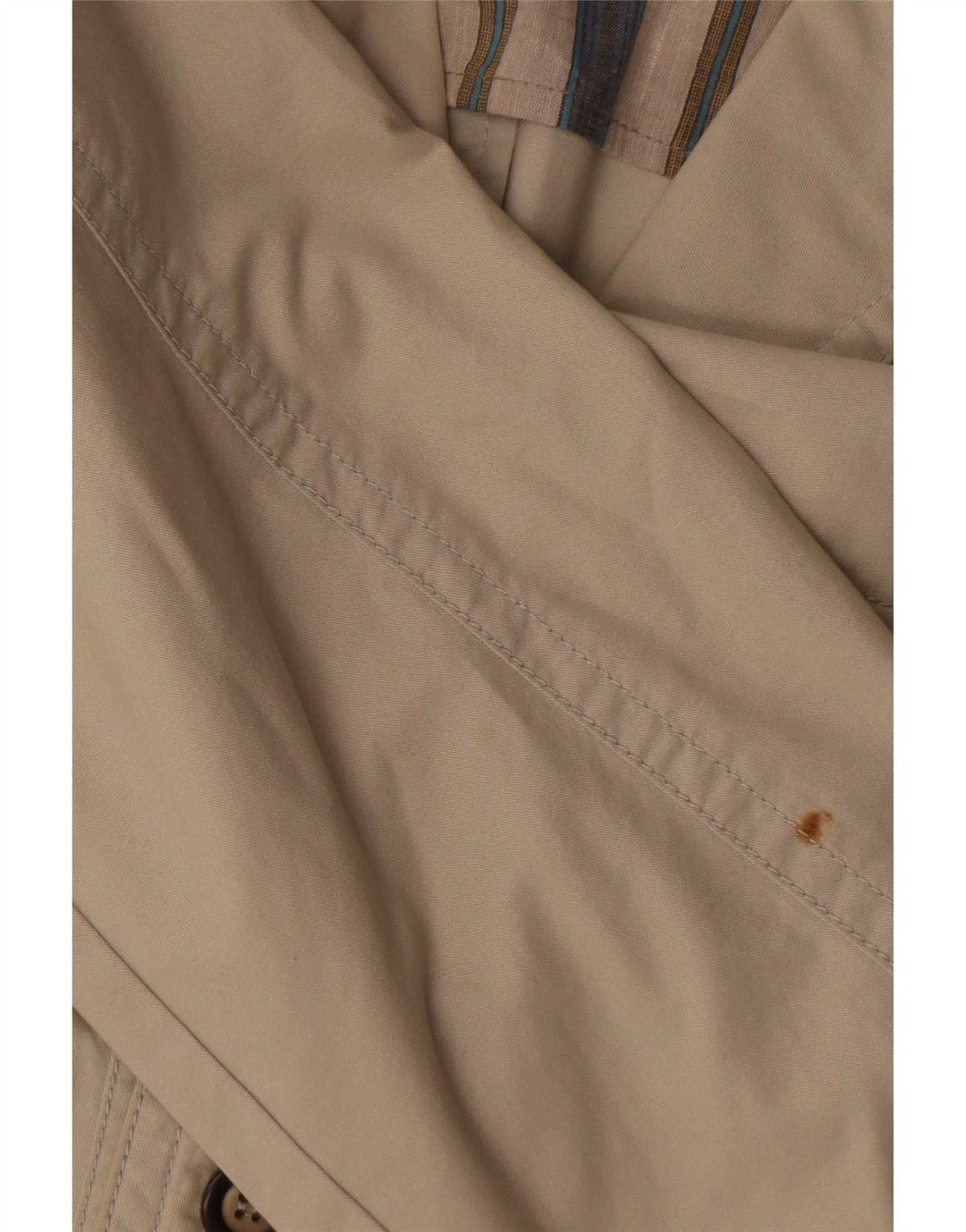 Vintage Herren Utility Jacke UK 40 Große Beige Baumwolle