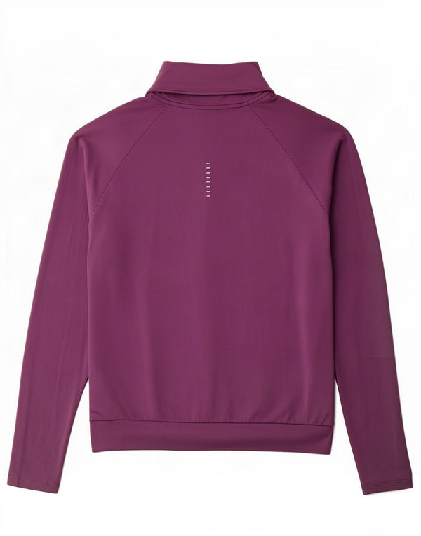 Nike Damen Dri Fit Graphic Pullover Trainingsanzug Top UK 10 Small Lila