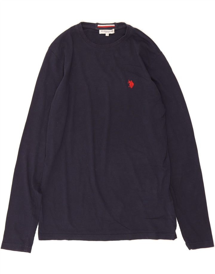 U.S. POLO ASSN. Mens Top Long Sleeve Small Navy Blue Cotton Vintage U.S. Polo Assn. and Second-Hand U.S. Polo Assn. from Messina Hembry 