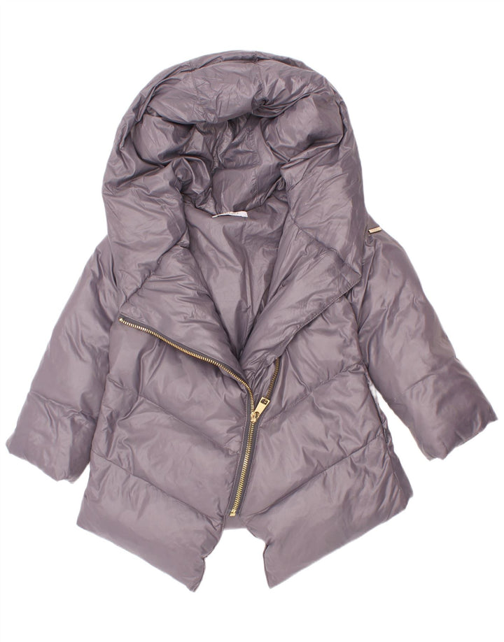 Liu Jo Wattierte Jacke mit Kapuze für Mädchen, 5–6 Jahre, Grau
