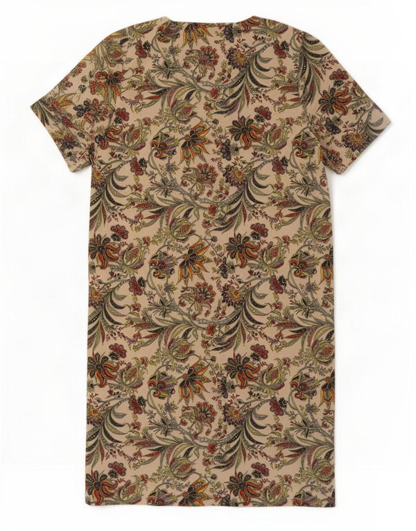 Marks & Spencer Damen Etuikleid UK 20 2XL Mehrfarbig geblümt