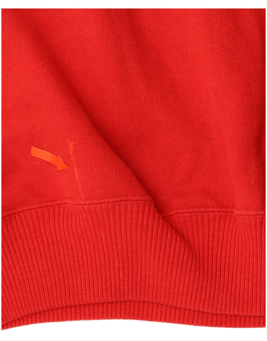 JOY Damen-Sweatshirt mit Reißverschluss am Hals, Gr. 10, Größe S, Rot, Baumwolle