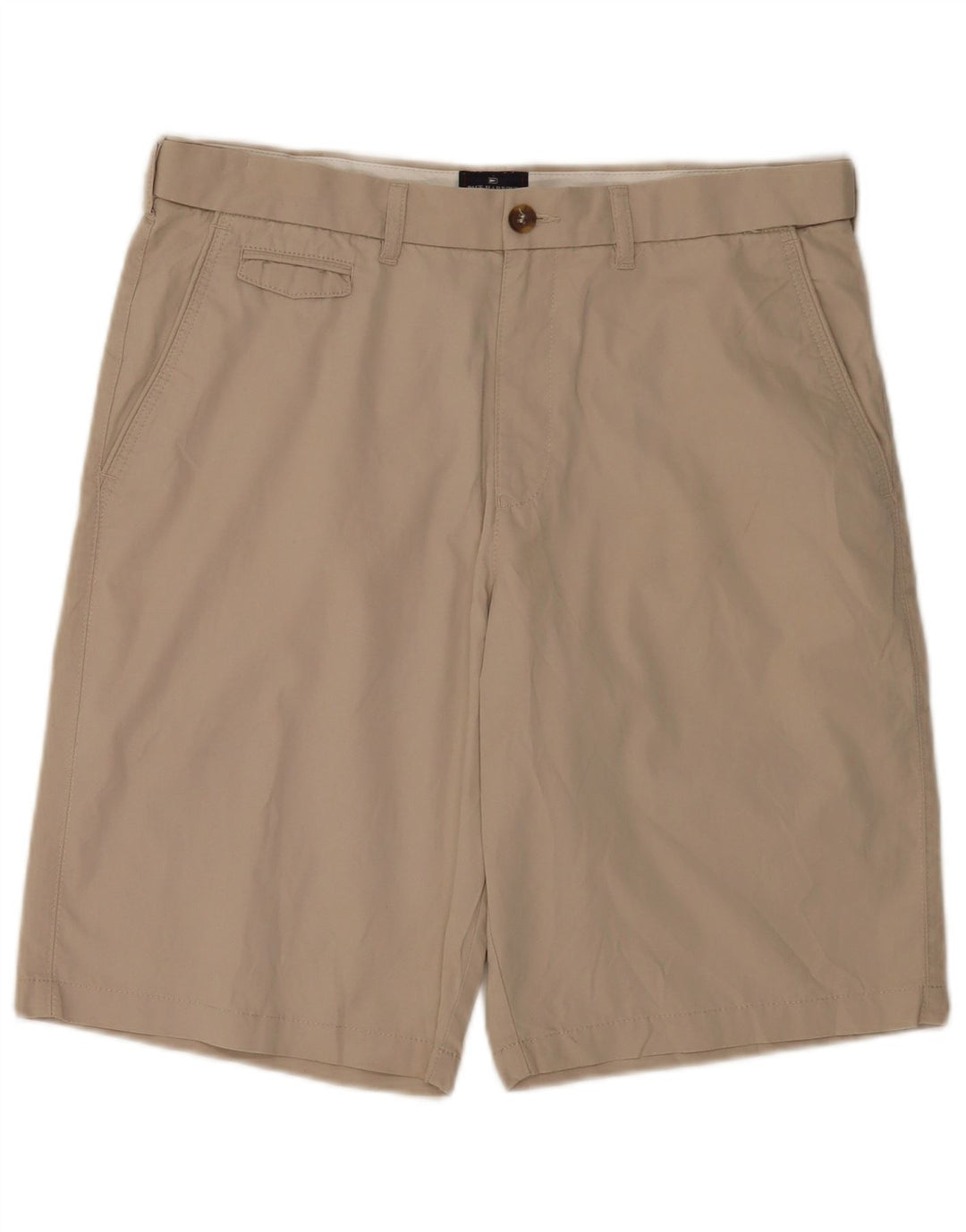 Marks & Spencer Herren Blue Harbor Chino Shorts W36 Large Beige Baumwolle