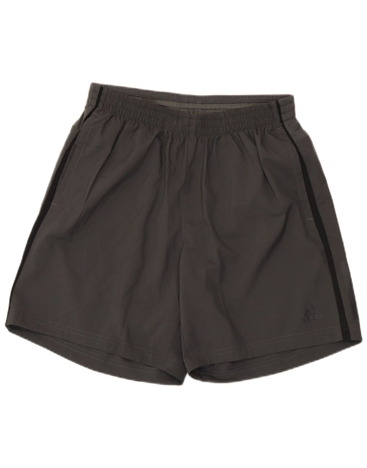 Adidas Herren Climalite Sport Shorts Small Grau