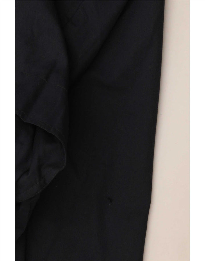 Vintage Herren Trenchcoat UK 42 XL Marineblau Polyester