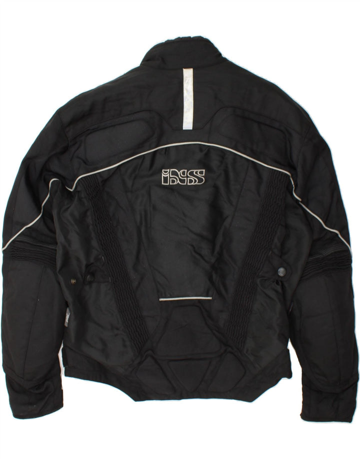 IXS Mens Graphic Racer Jacket UK 40 Large Black Polyamide Vintage IXS and Second-Hand IXS from Messina Hembry 