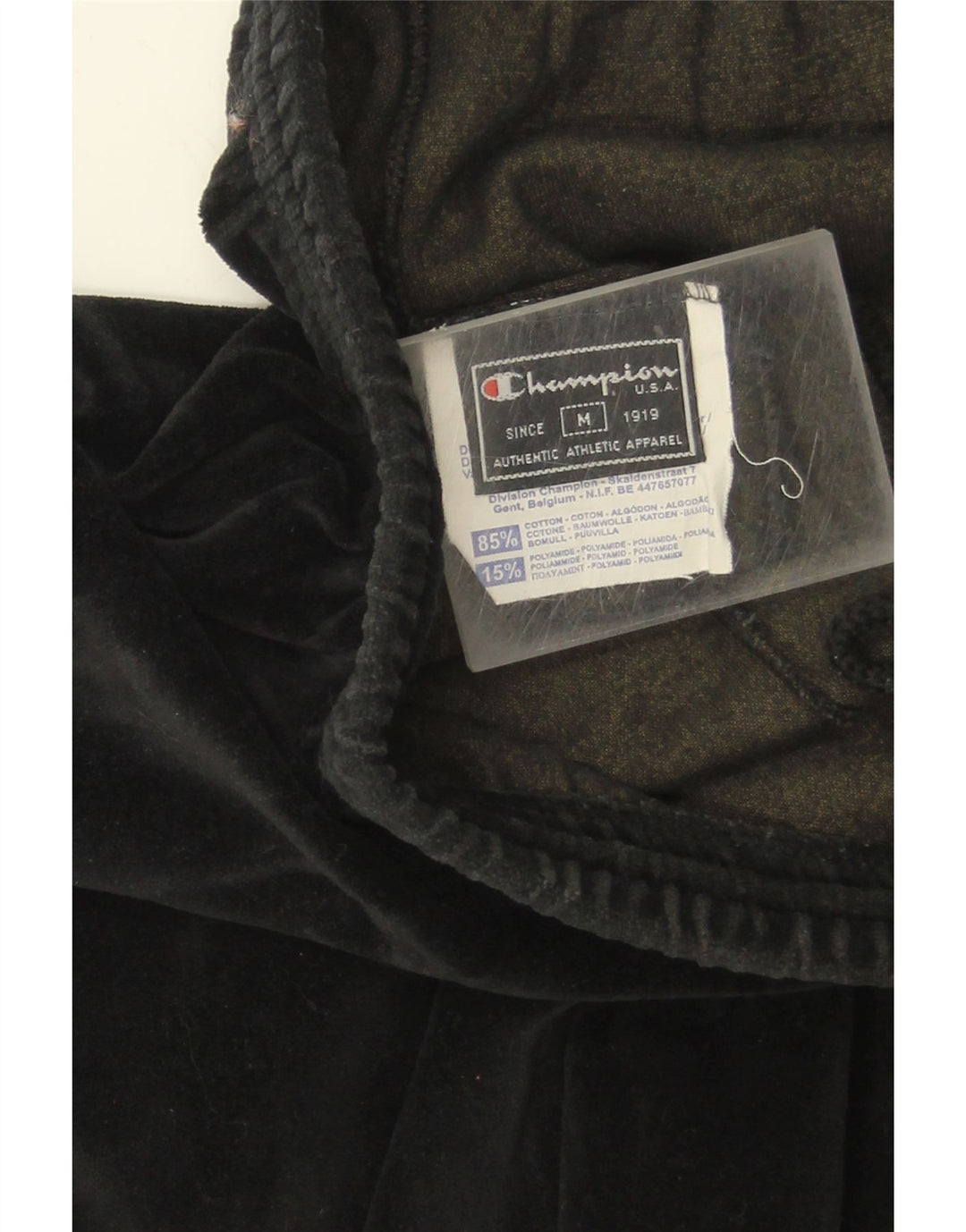 CHAMPION Womens Tracksuit Trousers UK 14 Medium  Black Cotton Vintage Champion and Second-Hand Champion from Messina Hembry 