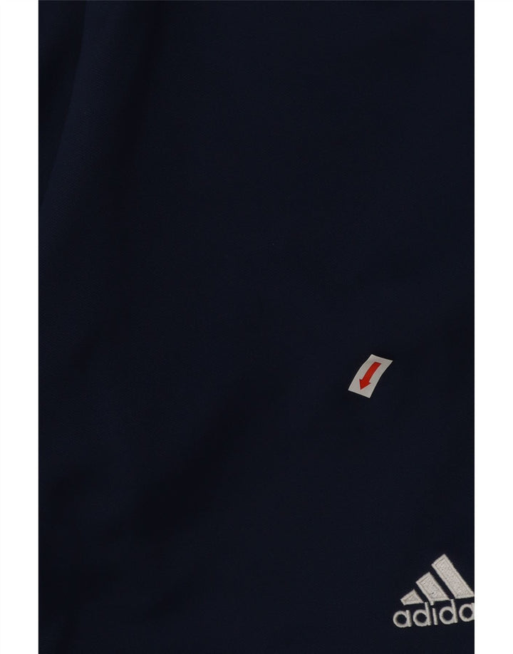 Adidas Herren Climalite Sport Shorts Small Marineblau Colourblock Polyester