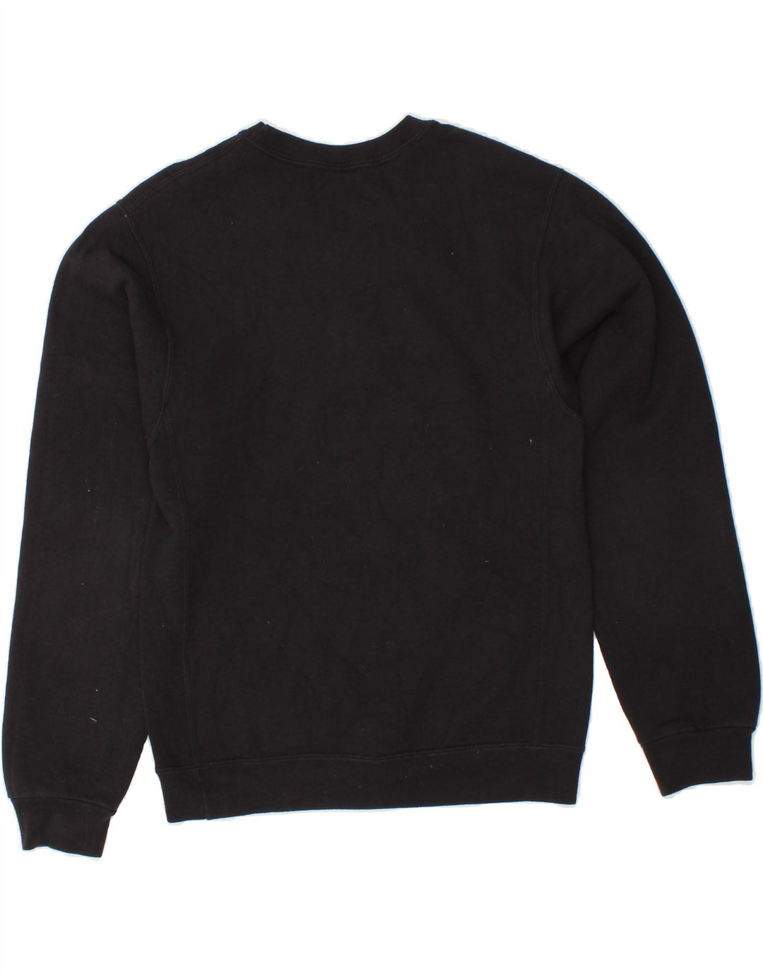RUSSELL ATHLETIC Mens Graphic Sweatshirt Jumper Small Black Cotton Vintage Russell Athletic and Second-Hand Russell Athletic from Messina Hembry 