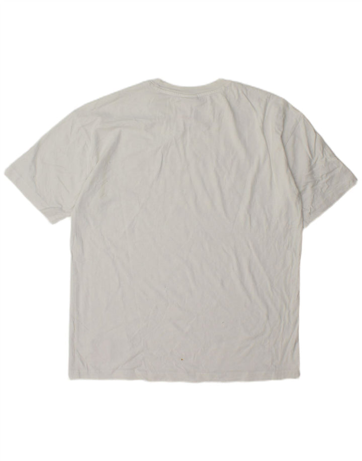 Champion Herren Stranger Things Grafik-T-Shirt-Oberteil Mittelweiß
