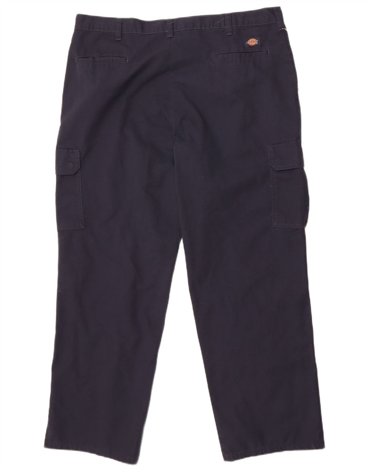 Dickies Gerade Herren-Cargohose W40 L30 Marineblaues Polyester