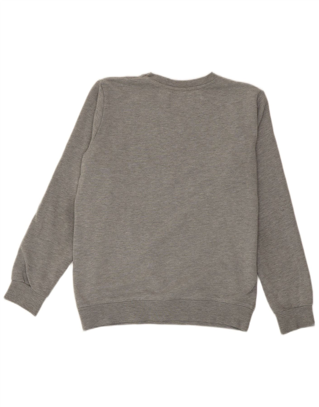 Pyrex Damen Grafik-Sweatshirt-Pullover UK 10 Small Graue Baumwolle