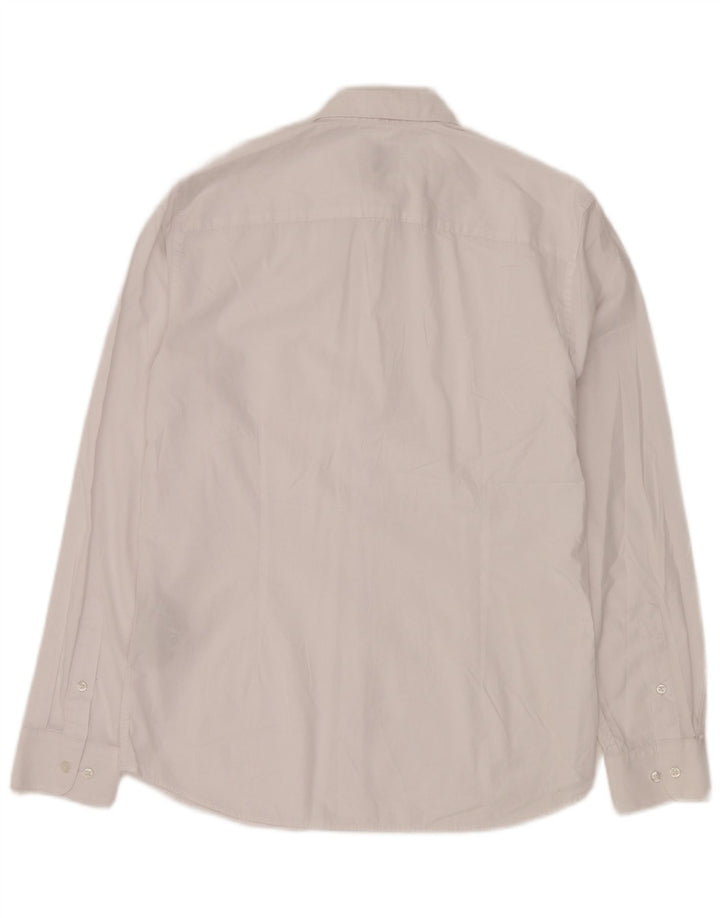 JACK & JONES Herrenhemd Small Weiße Baumwolle