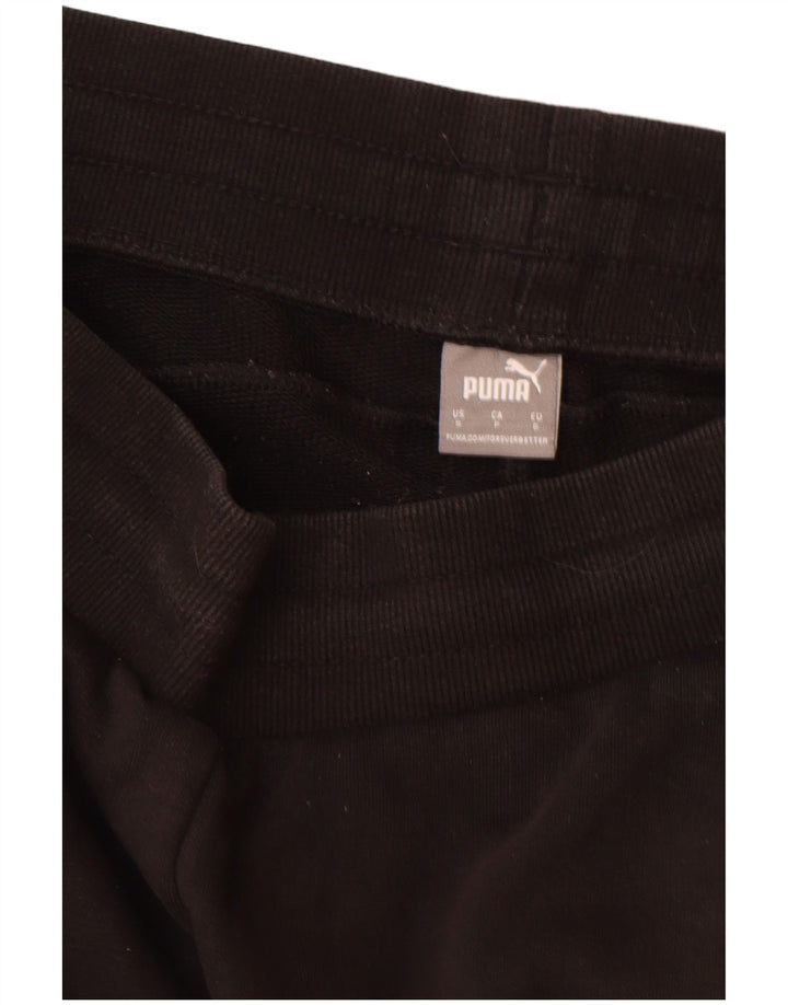 Puma Herren-Trainingshose mit Grafik, Größe S, Schwarz