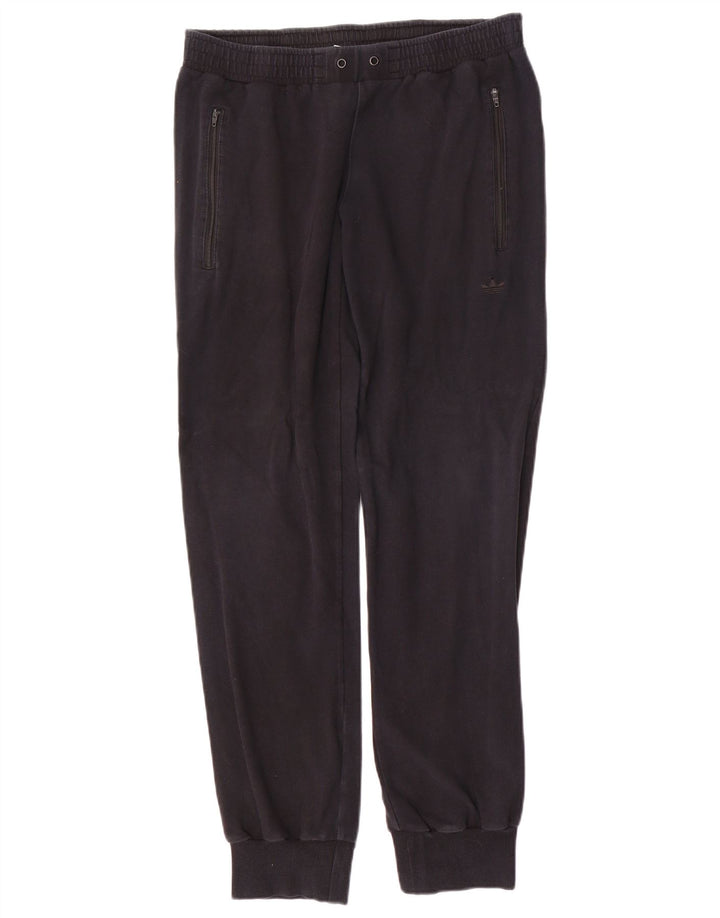 Adidas Herren Trainingshose Jogger Größe 38 Medium Schwarz Baumwolle