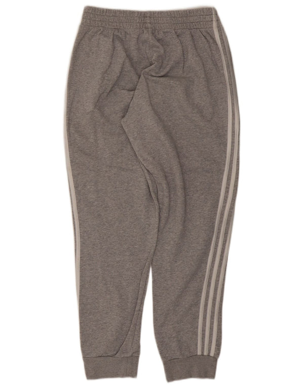 Adidas Herren-Trainingshose, Jogginghose, mittelgrau meliert