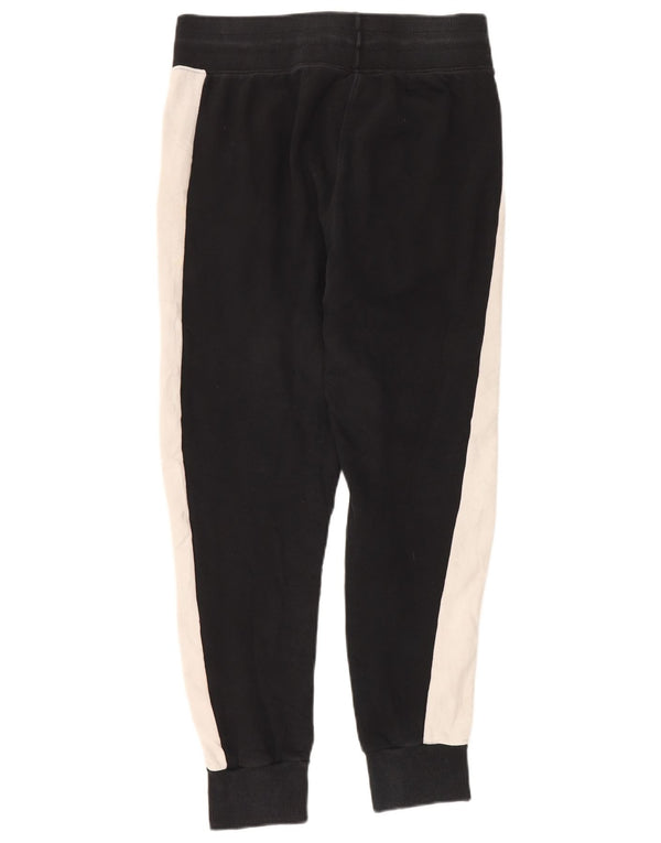Puma Damen Trainingshose Jogger UK 12 Mittelschwarz Farbblock