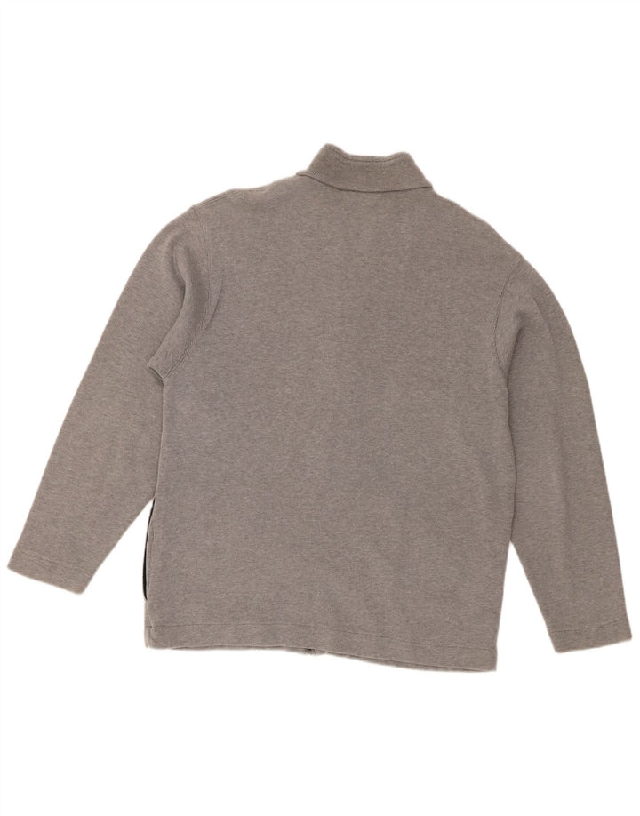 Marks & Spencer Herren-Trainingsanzug, Oberteil, Jacke, Größe S, Grau, Baumwolle