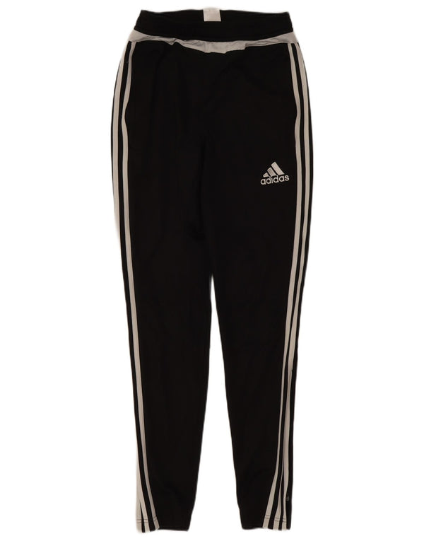 Adidas Herren Climalite Trainingshose XS Schwarz Colourblock Polyester