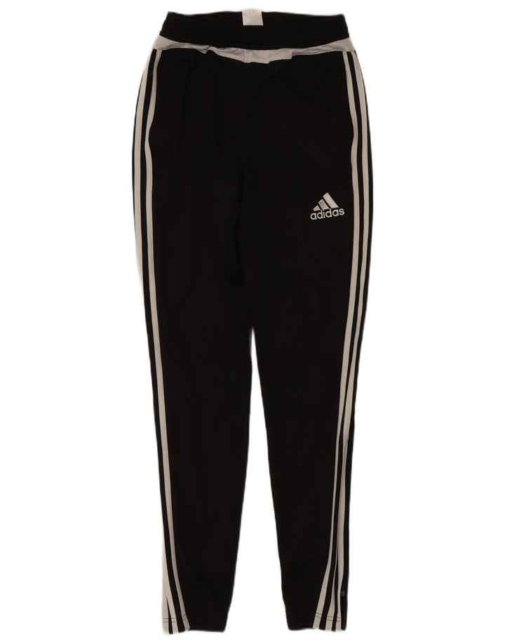 Adidas Herren Climalite Trainingshose XS Schwarz Colourblock Polyester