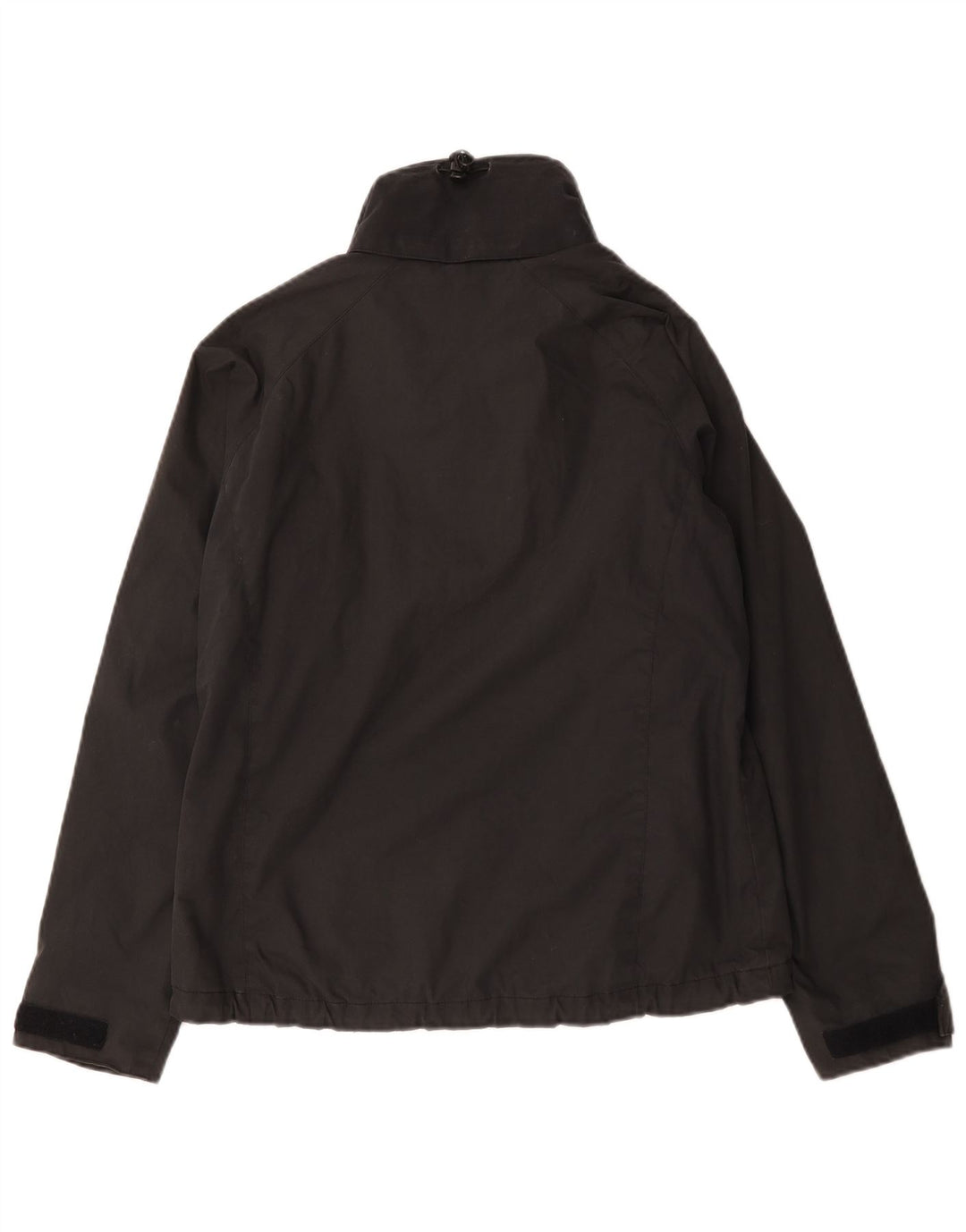 Jack Wolfskin Damen Regenjacke UK 12/14 Mittelschwarzes Polyester