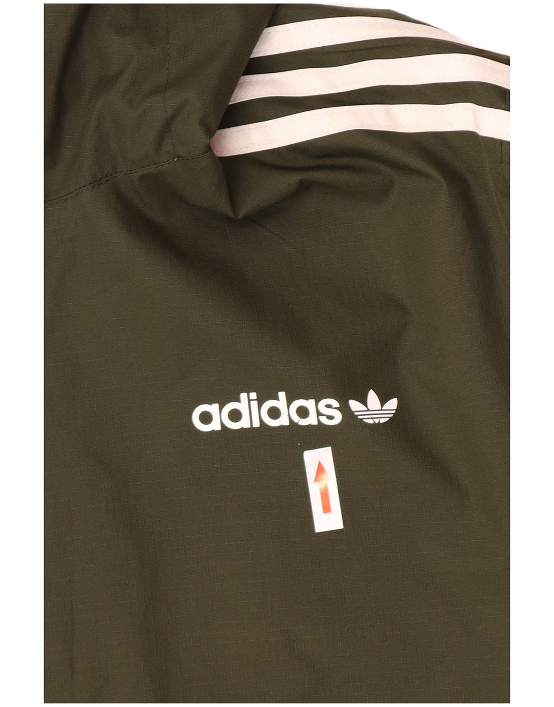 Adidas Herren Kapuzen-Bomber-Wendejacke UK 36 Small Khaki Polyester