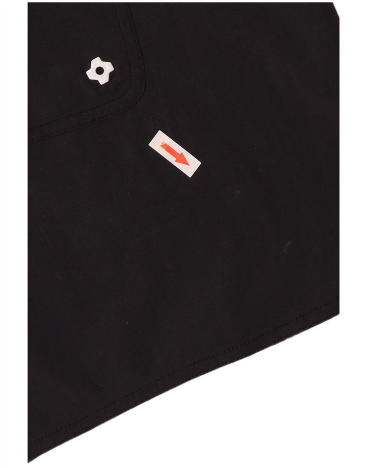 Colmar Herren-Badeshorts mit Grafik, IT 60, 2XL, schwarzes Farbblock-Polyester