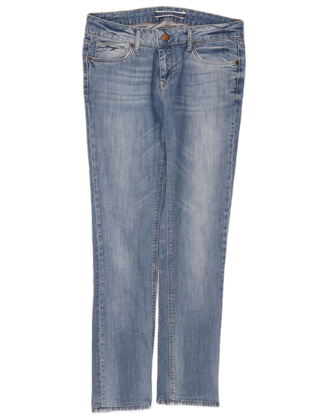 Zara Damen Slim Jeans EU 40 Medium W30 L29 Blaue Baumwolle