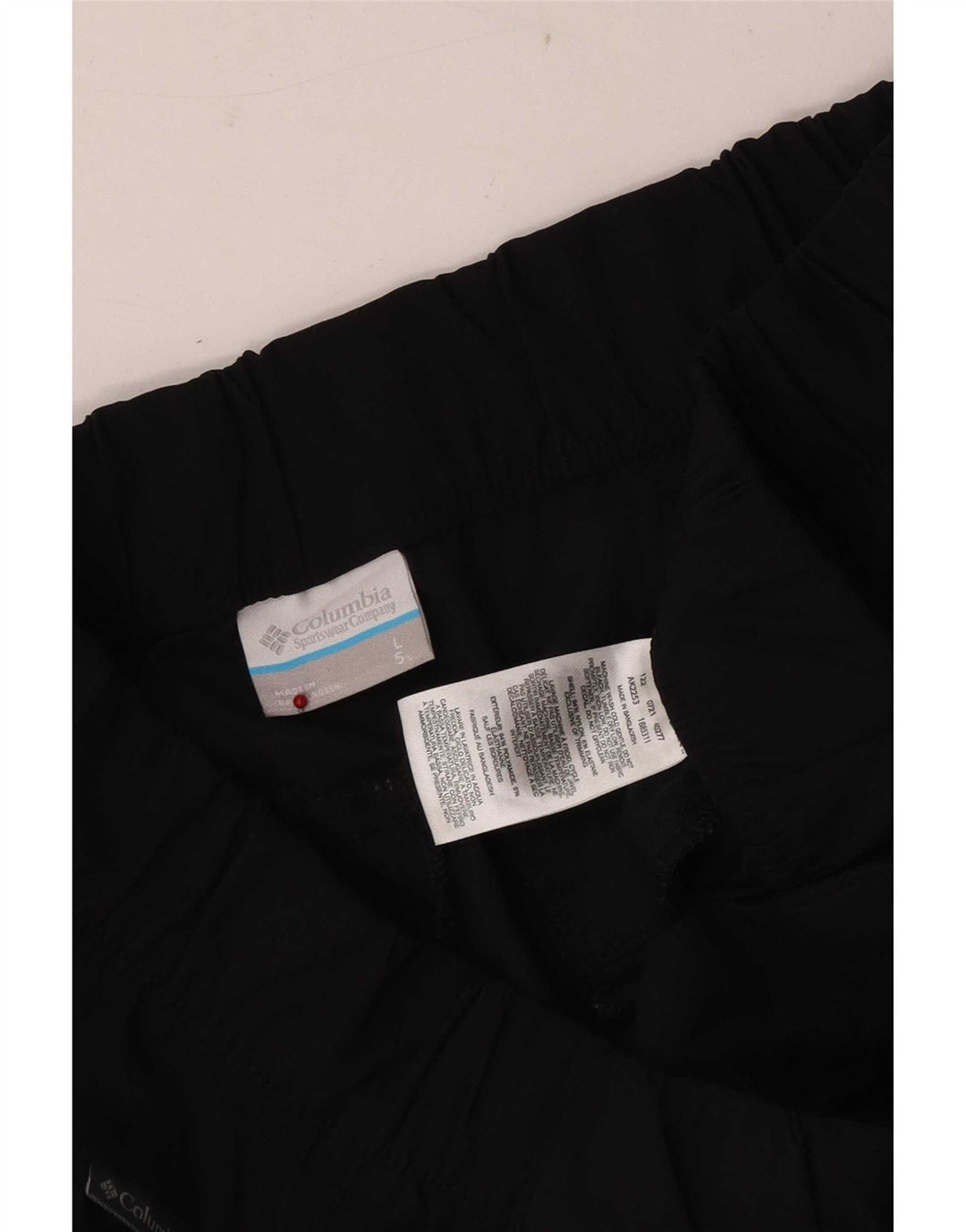 Columbia Herren-Sportshorts, normal, groß, aus schwarzem Nylon