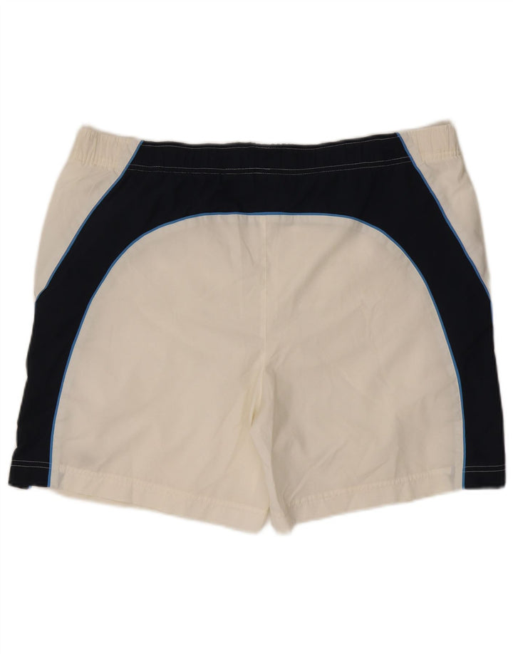 Nike Herren Badeshorts XL Weißes Colourblock Polyester
