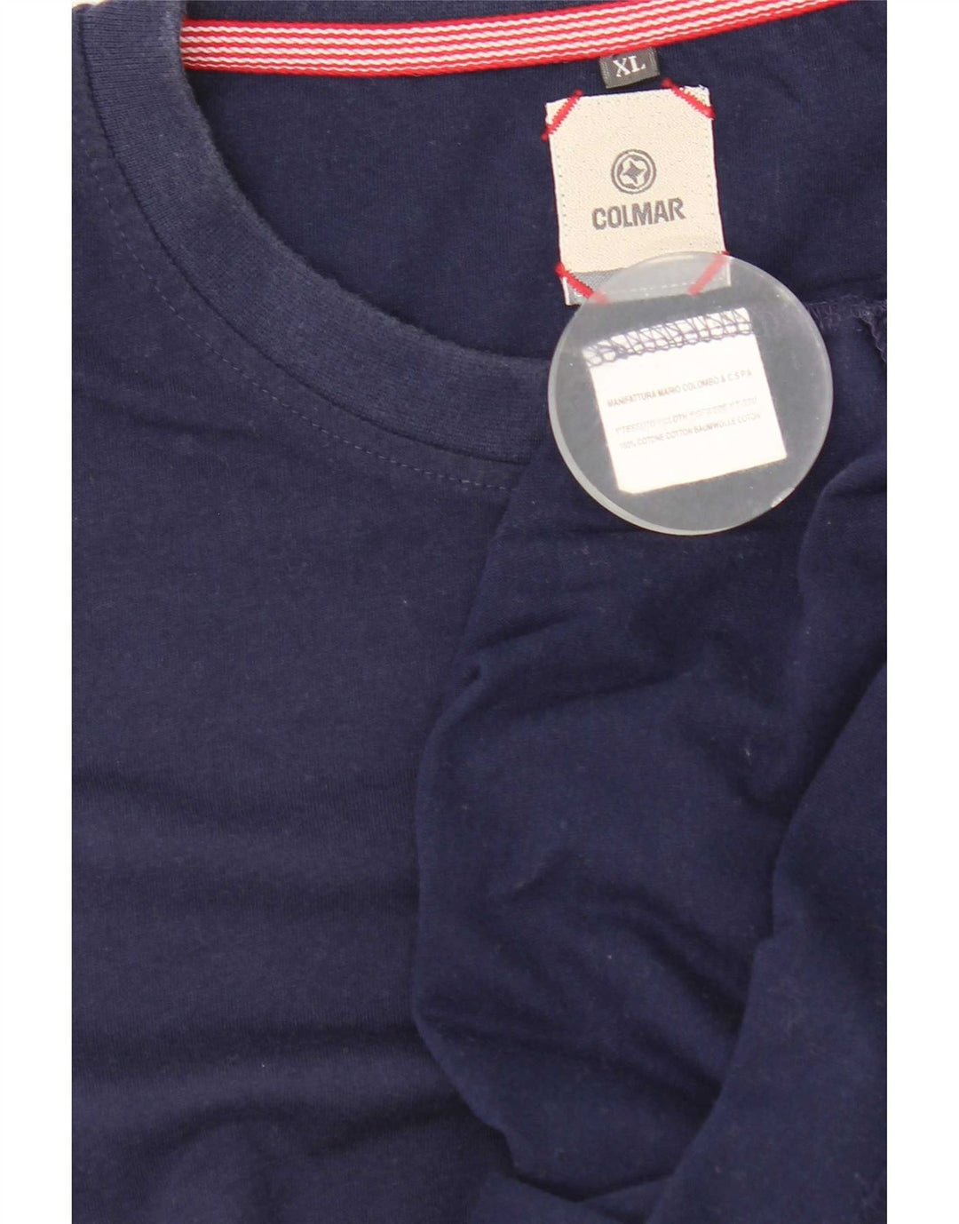 Colmar Herren T-Shirt Top XL Marineblau Baumwolle