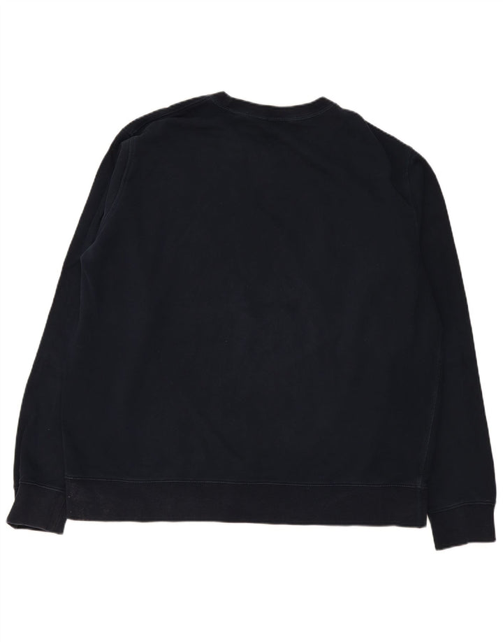 Marks & Spencer Herren-Sweatshirt mit regulärer Passform, 3XL, Marineblau, Baumwolle