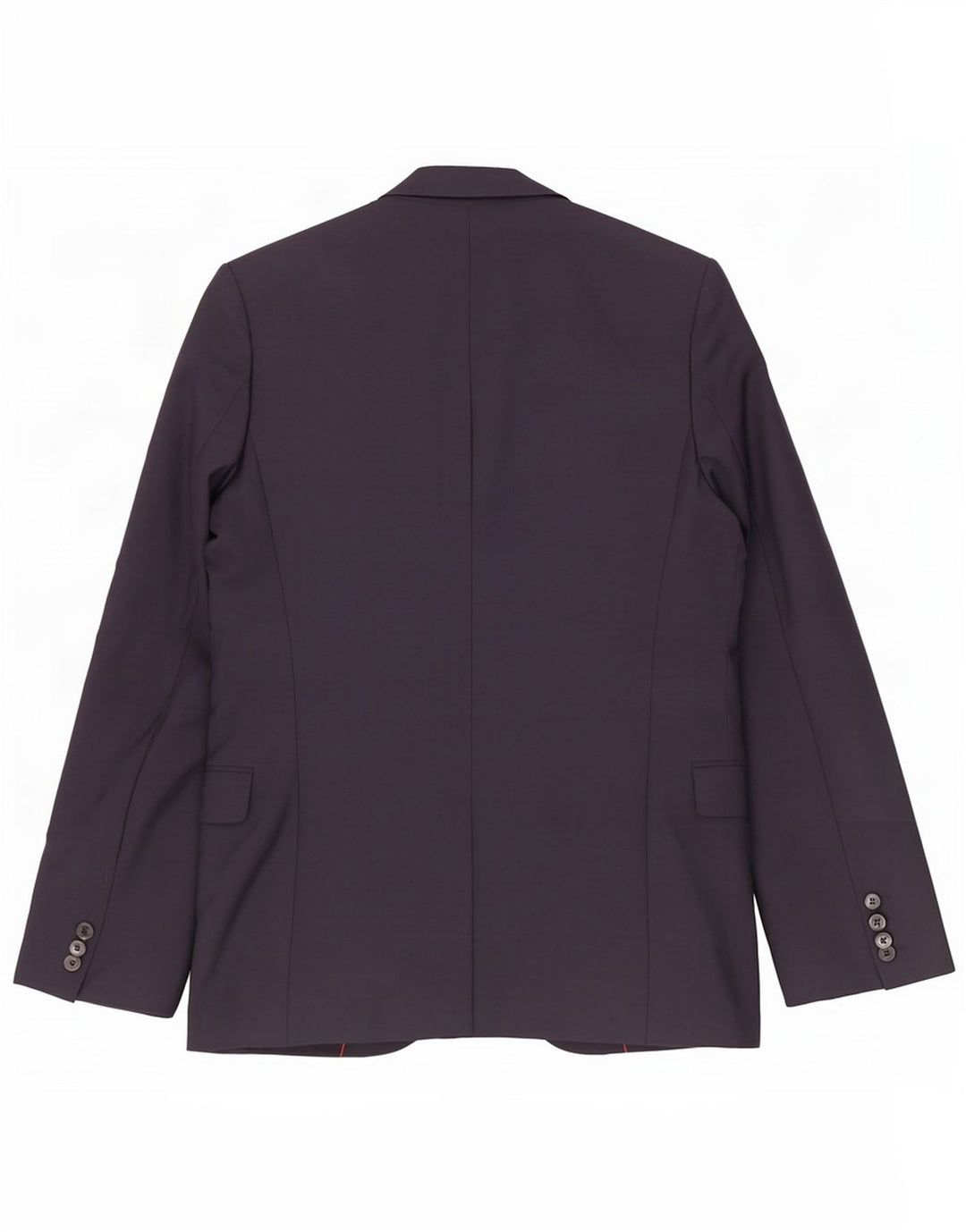 Hugo Boss Herren-Blazer mit 2 Knöpfen, US 36, kleine marineblaue Schurwolle