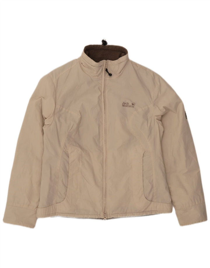 Jack Wolfskin Damen Sherpa Windjacke UK 12/14 Medium Off White