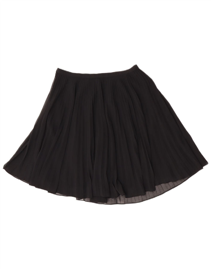 French Connection Damen Mini-A-Linien-Rock UK 12 Medium W26 Schwarz