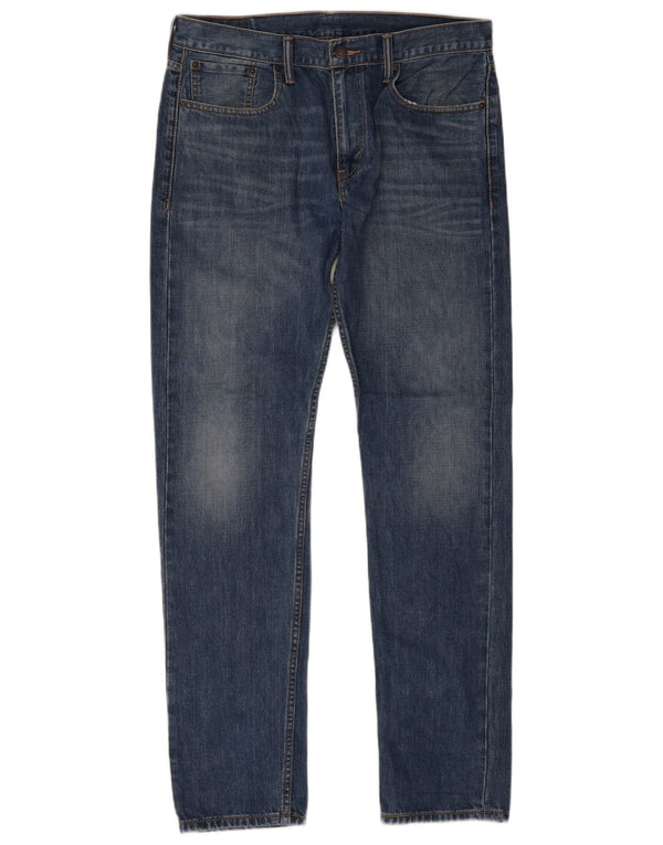 Levi's Herren 508 Regular Tapered Jeans W33 L34 Blaue Baumwolle