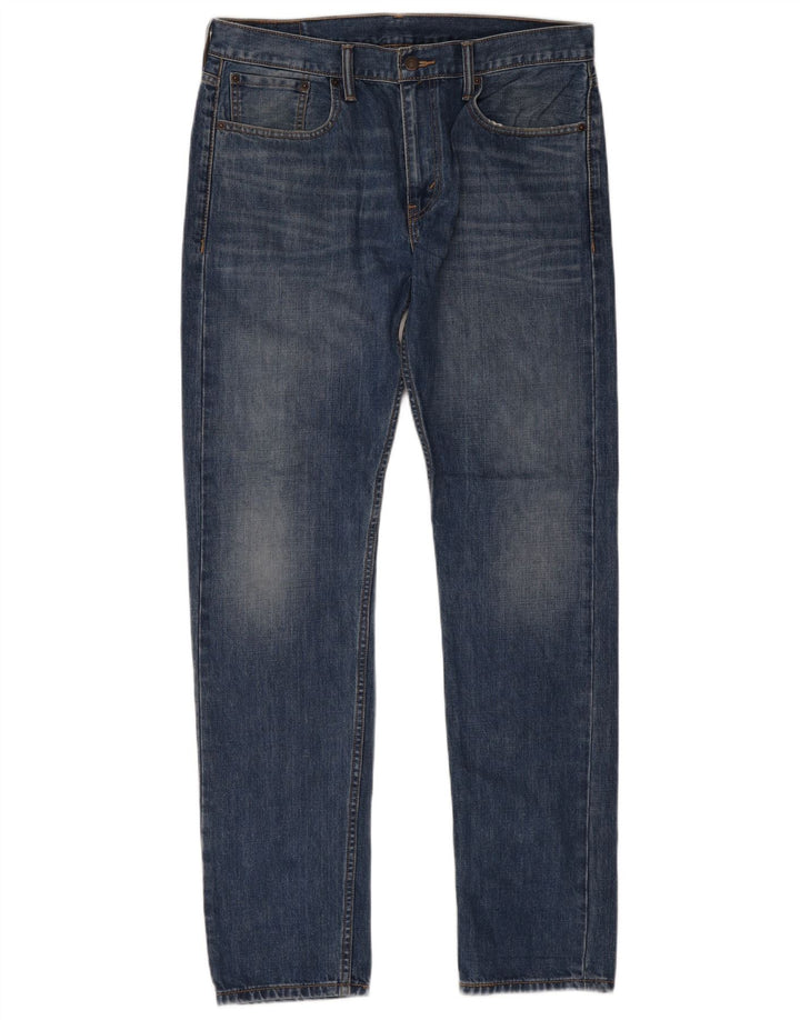 Levi's Herren 508 Regular Tapered Jeans W33 L34 Blaue Baumwolle