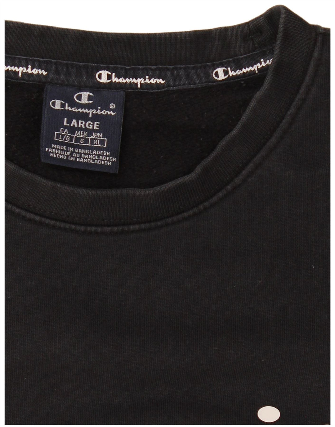 CHAMPION Herren-Sweatshirt mit Grafik, groß, marineblau, Baumwolle
