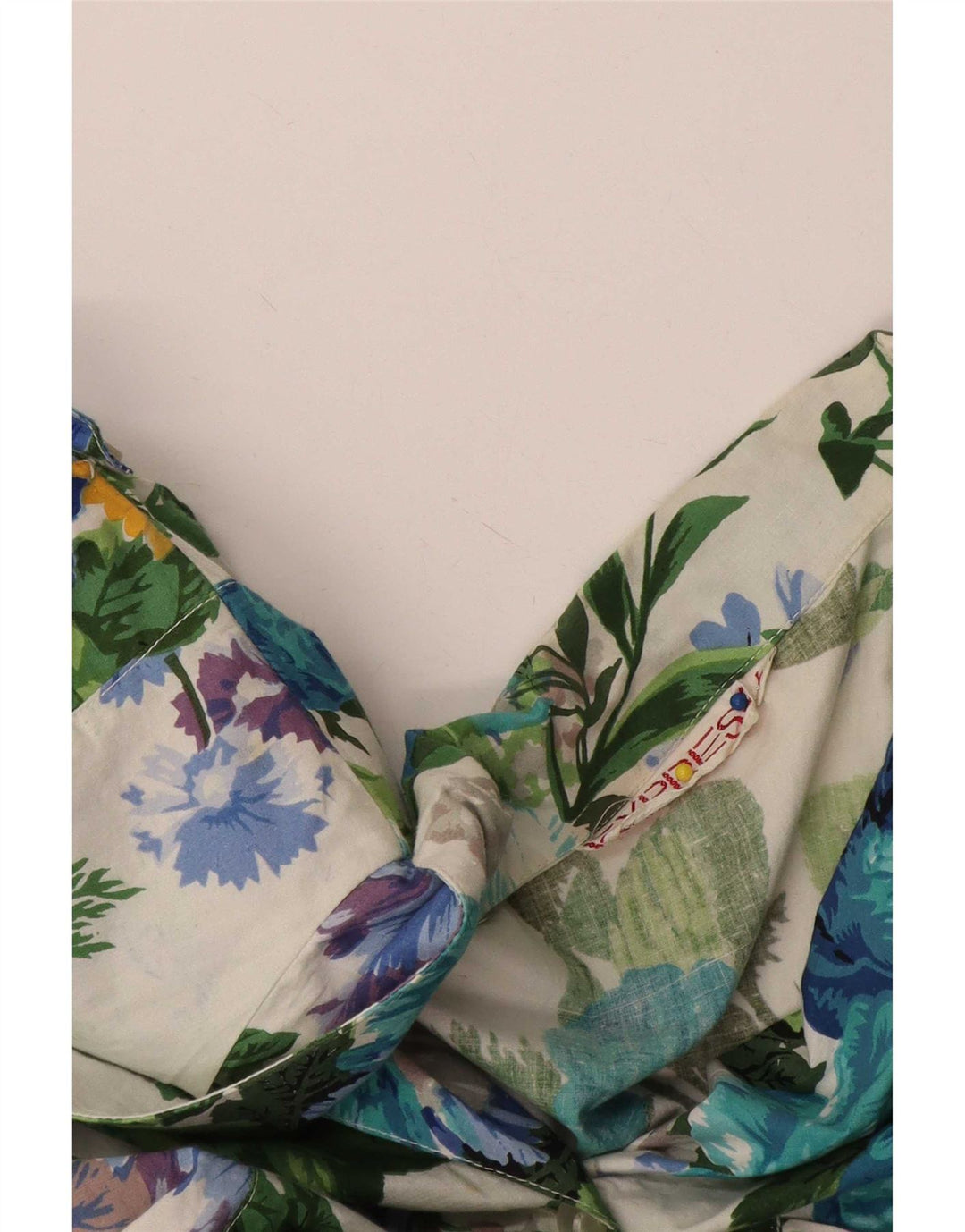 Express Damen-A-Linien-Kleid, Gr. 44, groß, weiß, geblümt